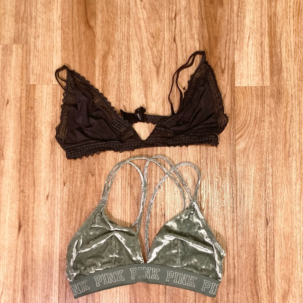Bralettes lot of 2 Sz Large